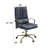 Gray Leather Office Chair From - 360 Degree Swivel, Adjustable Seat Height, Wheels, 5 Base With , Rare And Back Cushion Marvelous