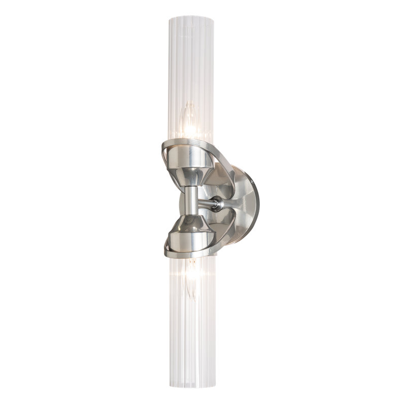 Bow 2 - Light Dimmable Vanity Light, Sterling