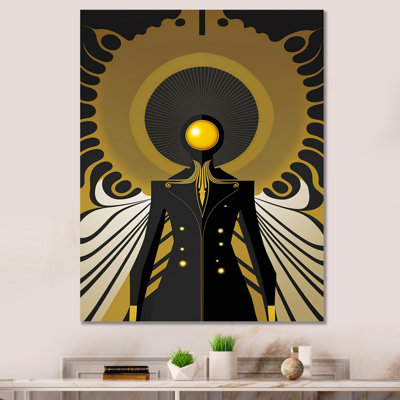 «Golden Consciousness Man I», reproduction sur toile