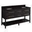 60" Robertson Double Bathroom Vanity Set with Oval Undermount Sinks-75246264-75246265-75246288