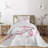 Eclectic Polyester Floral Coverlet