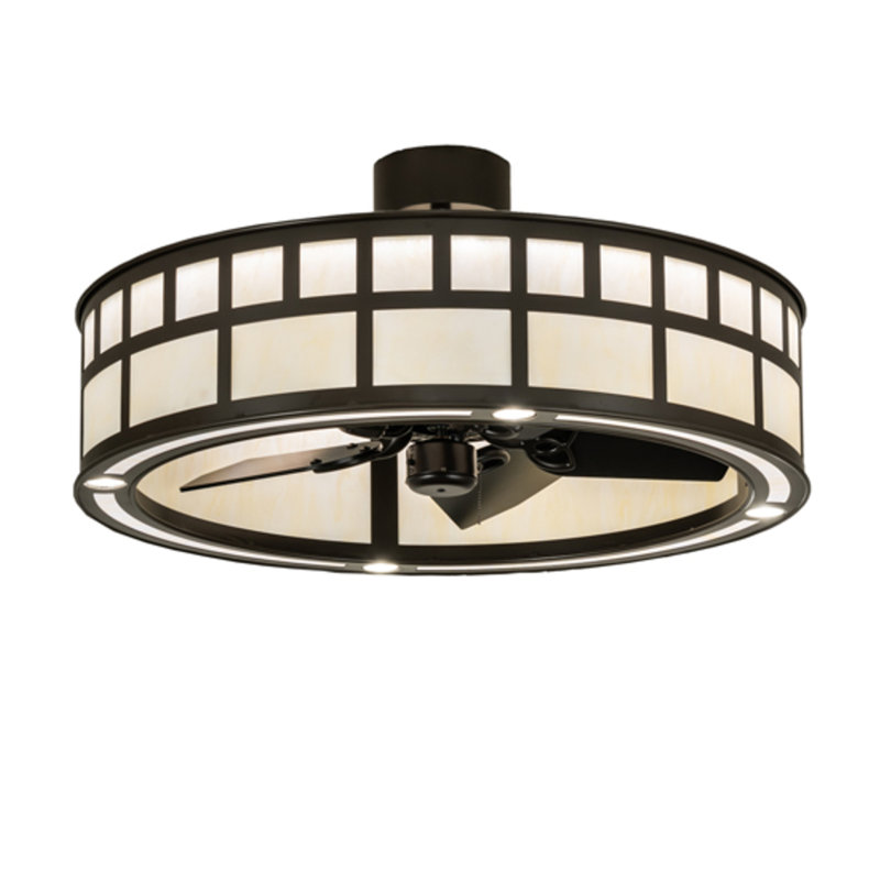 Danne LED Downrod Ceiling Fan