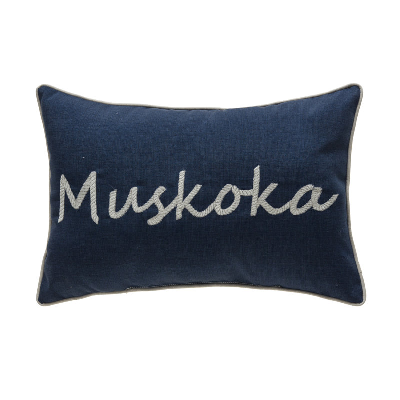 Mcmillion Patchwork Outdoor Throw Pillow, Muskoka