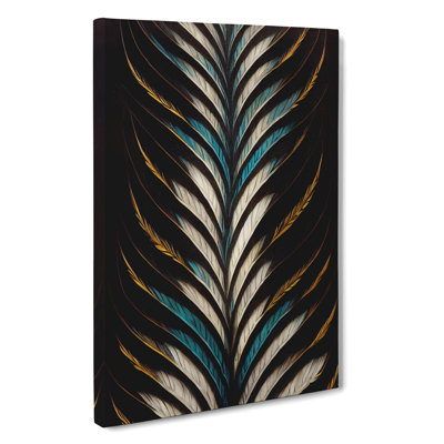 Unreal Feather - Wrapped Canvas