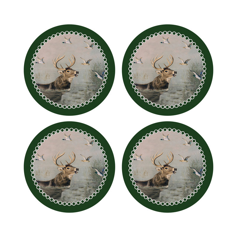 Napperon English, Vert