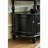 Curved Cabinet Body Metal Handle Buffet Table-1425448295