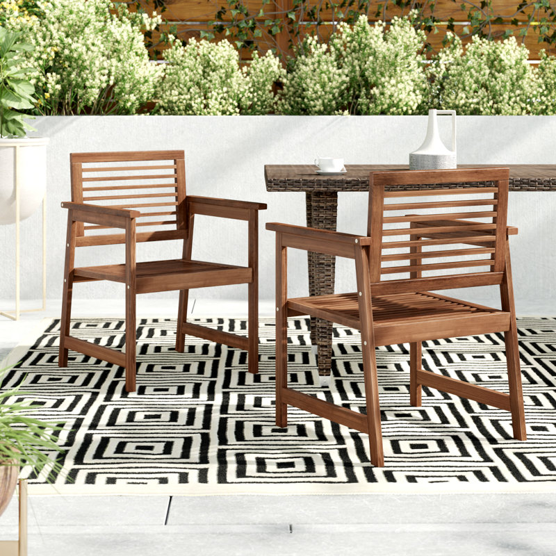 Fauteuil pour ensemble repas de patio Estherville