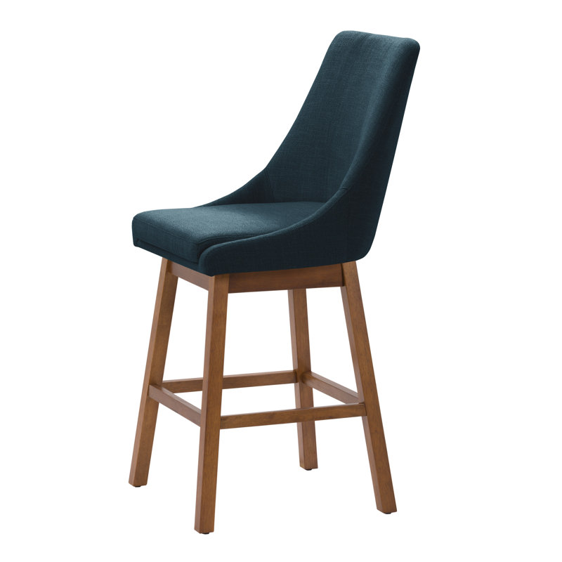 Tabouret de comptoir 26 po Aodhi, Bleu marine