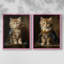 ANIMALS Series CXCII - reproduction encadrée de qualité supérieure - prête à être accrochée - aucun clou requis - aucun clou requis-1173786896-1173786904