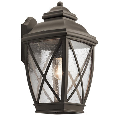 Fornello Bronze 43.2cm H Outdoor Wall Lantern