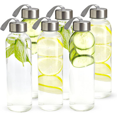 Kitchen Lux Glass Water Bottle