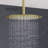 Rain Adjustable Shower Head 1.75 GPM GPM-93810785