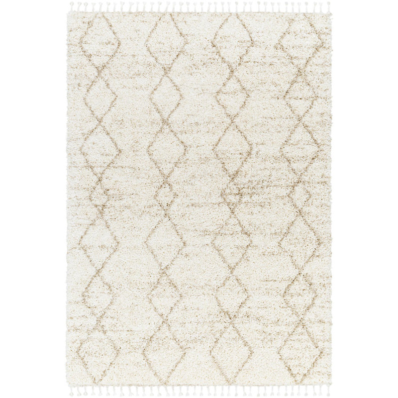 Geometric Indoor Rug, Rectangle 5'3" x 7'