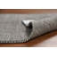 Tapis gris en laine gris Gabbeh