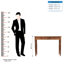 110cm Solid Wood Console Table