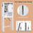 Terressa Freestanding Over The Toilet Storage