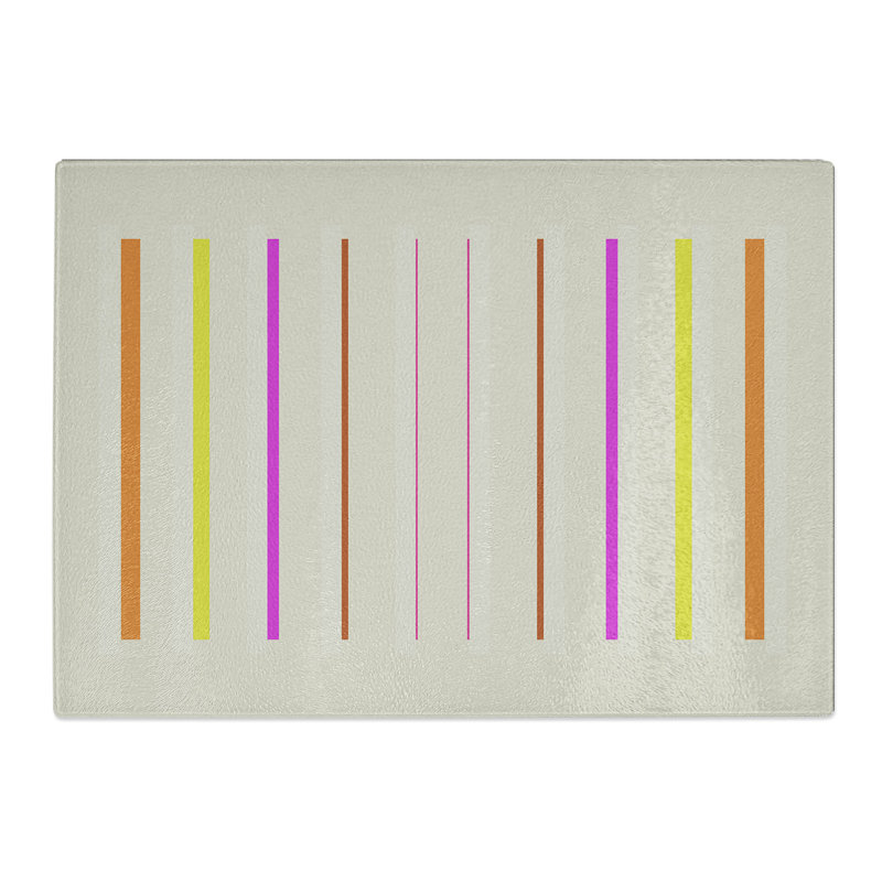 Composition 5 Chopping Board, 0.4cm H x 20cm W x 28.5cm L