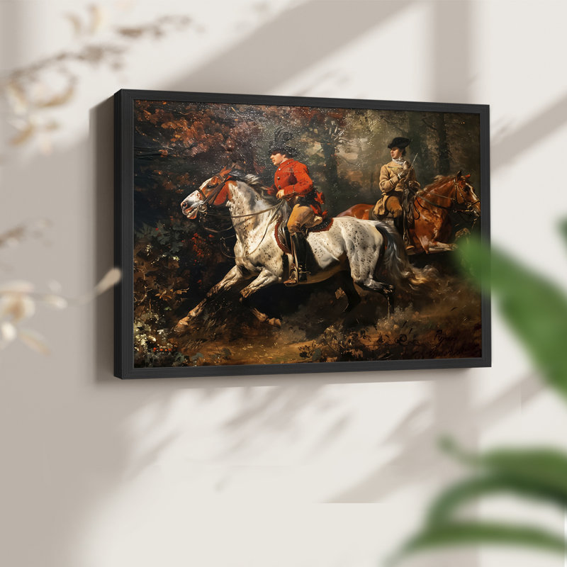 Faune - Lxxx - reproduction encadrée - réaménageable, H 16 po x l 20 po, Noir, noir, noir, noir