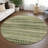 Machine Washable Indoor/Outdoor Xhevrie Green Rug-112171143