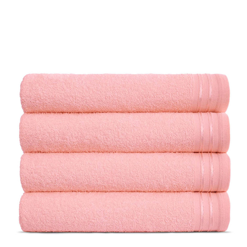 100% Cotton Bath Sheet, Pink