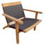 Barcelona Outdoor Teak Lounge Chair