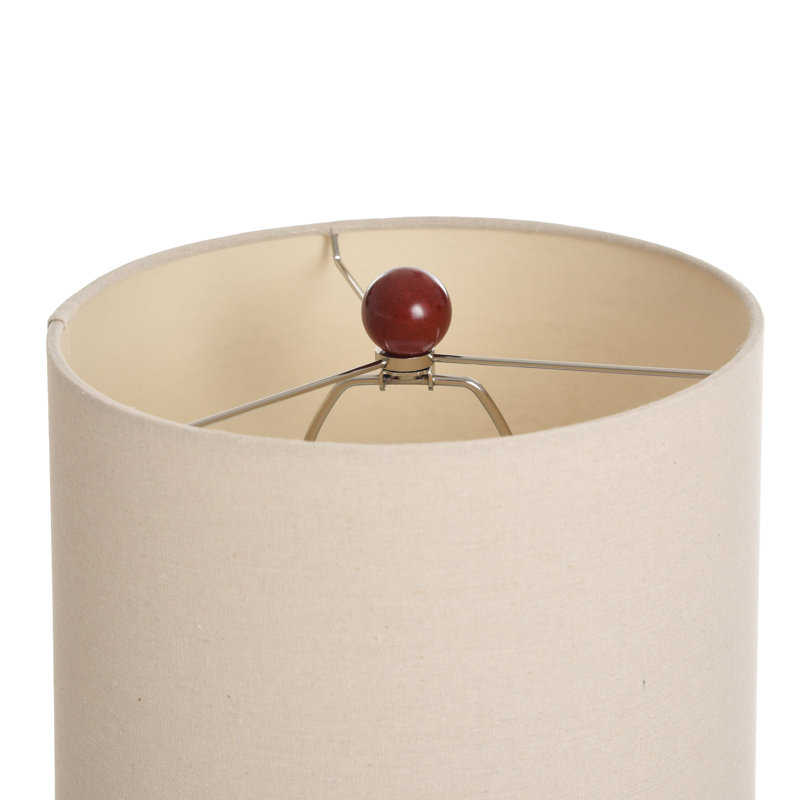 Alverez 21" Ceramic Table Lamp, Apple Red