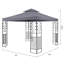 Odeon 3m x 3m Steel Permanent Gazebo-29341066