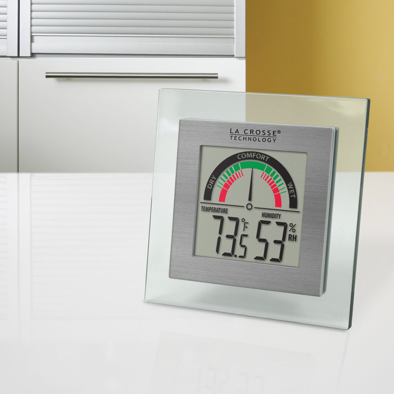Compteur de confort et station de température et d'humidité