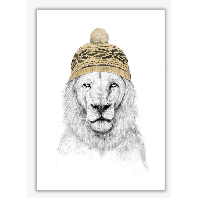 Winter Is Here by Mercedes Lopes Charro - Print, 84 cm H x 59.4 cm W x 1 cm D, No Frame