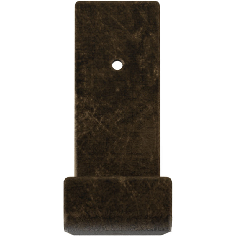 Support de tablette en acier, H 5 po x l 2 po x P 6 po, Or pâle antique