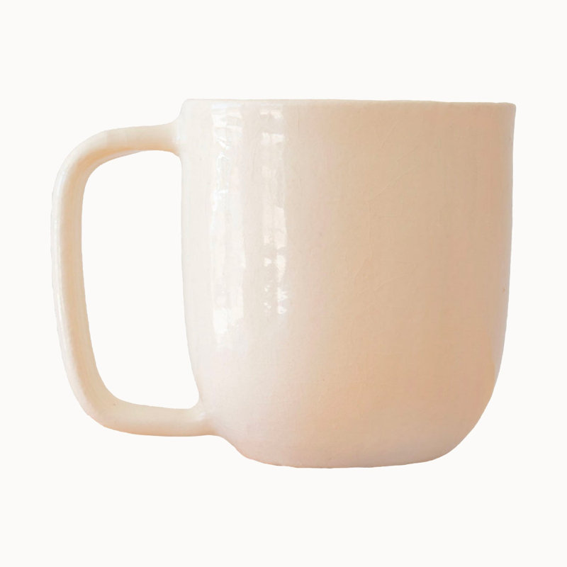 Handcrafted Ceramic Mug, Bone