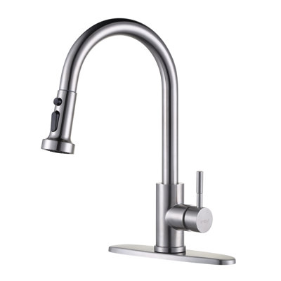Pull Down Single Handle Kitchen Faucet