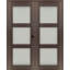 Porte standard à panneaux en bois manufacturé Avon 3 Lite-93068053-93068055-93068069