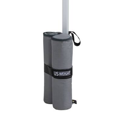 E-Z Up WB3GYBK4 Deluxe Weight Bags Set of 4