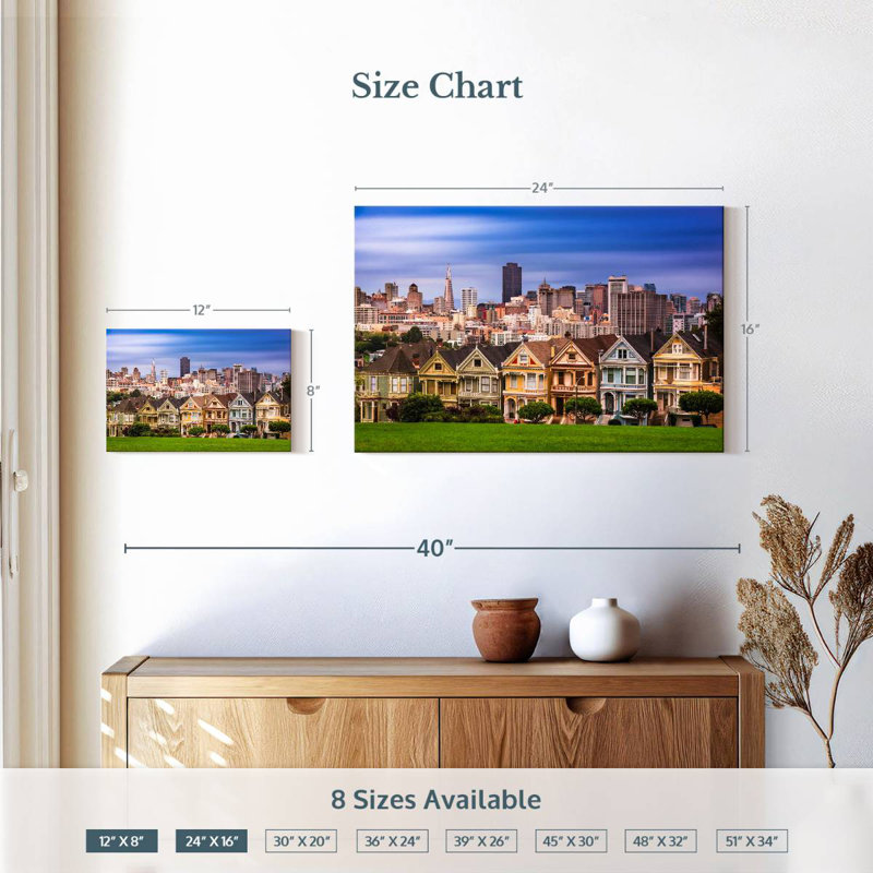 San Francisco Homes, H 16 po x l 24 po