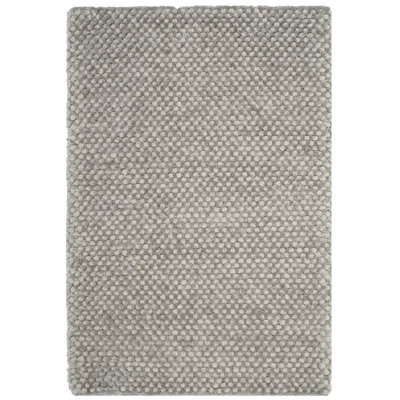 Delane Handwoven Flatweave Silver Area Rug