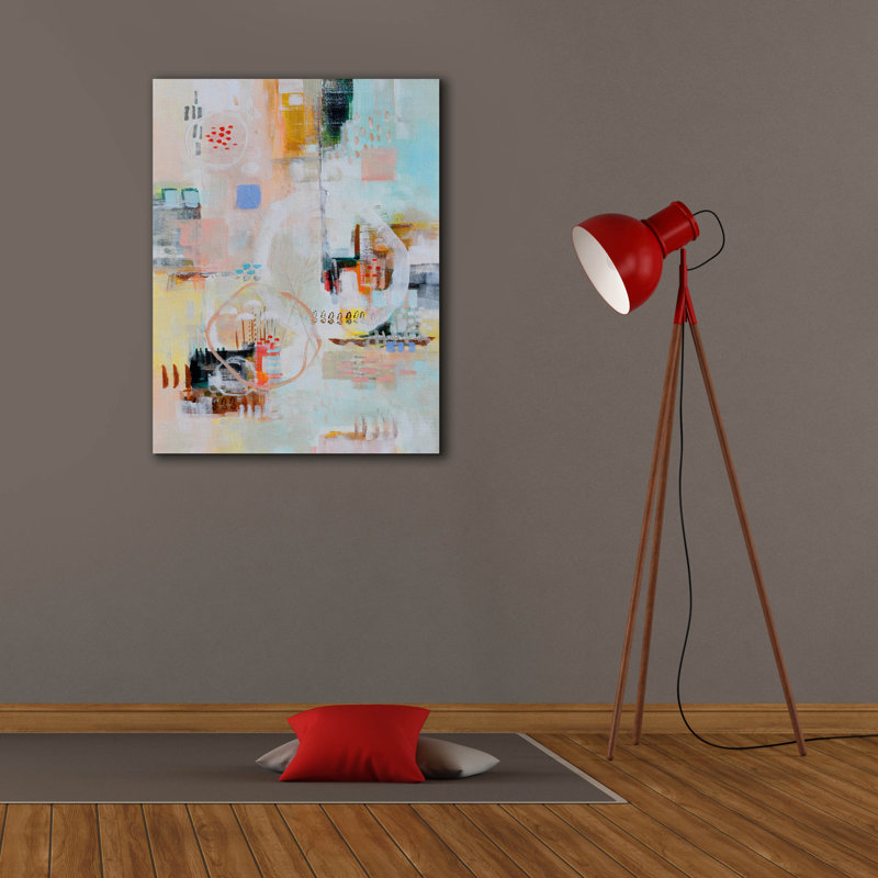  «Summer Lust» par Katherine Irvin, art mural sur toile, 26 po x 34 po