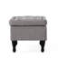 Upholstered Fabric Footstool
