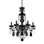 Hamilton 6 - Light Glass Chandelier