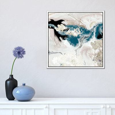 Dreams II 1 Piece Single Picture Frame and Floater Frame Wall Art on Canvas