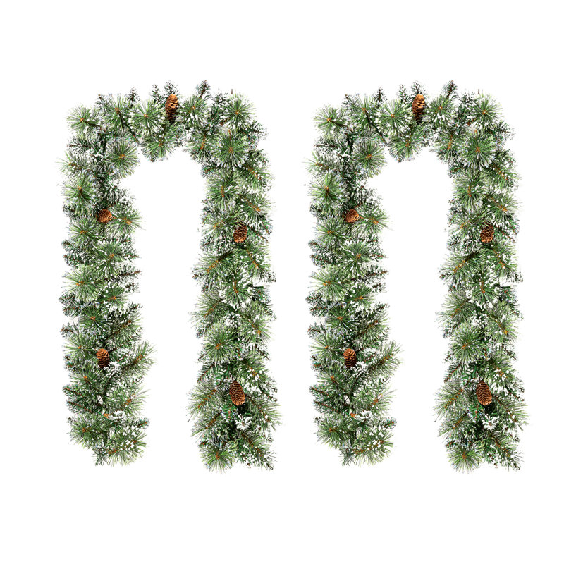 Guirlande de Noël avec lumières pré-éclairées, 6'