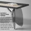 Minimalist Creative Irregular Leg Study Computer Desk, Multi-functional Writing Table with Drawer Storage-130604303