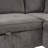 Upholstered L-Shaped Sectional Reversible