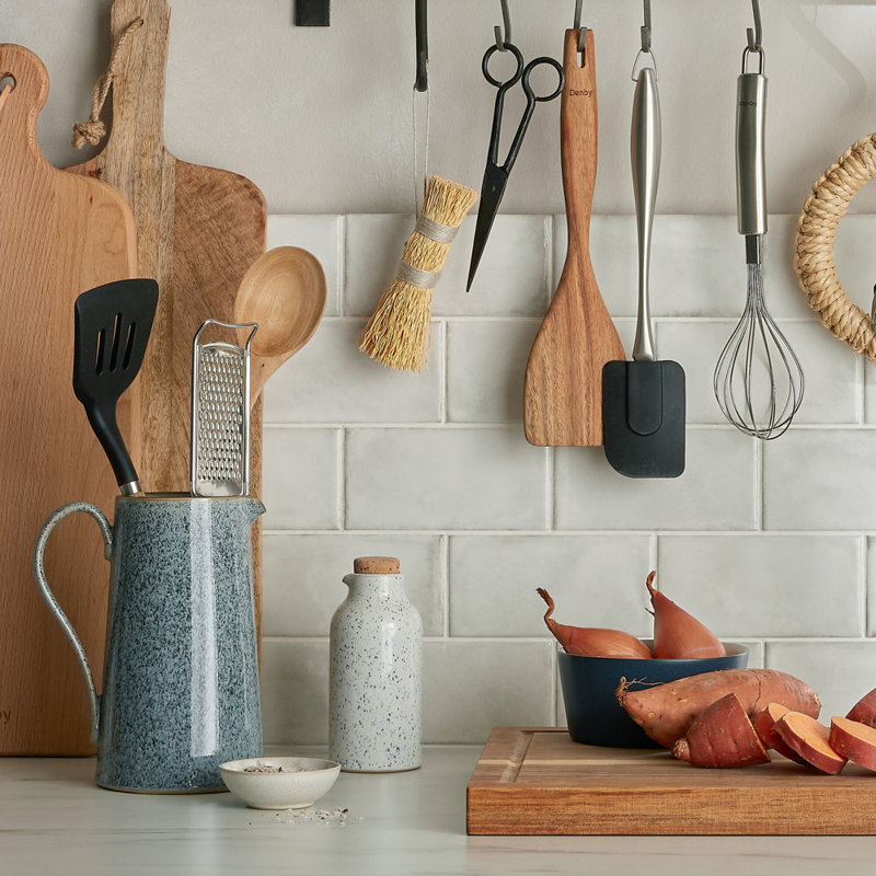 Grand pichet gris Denby Studio