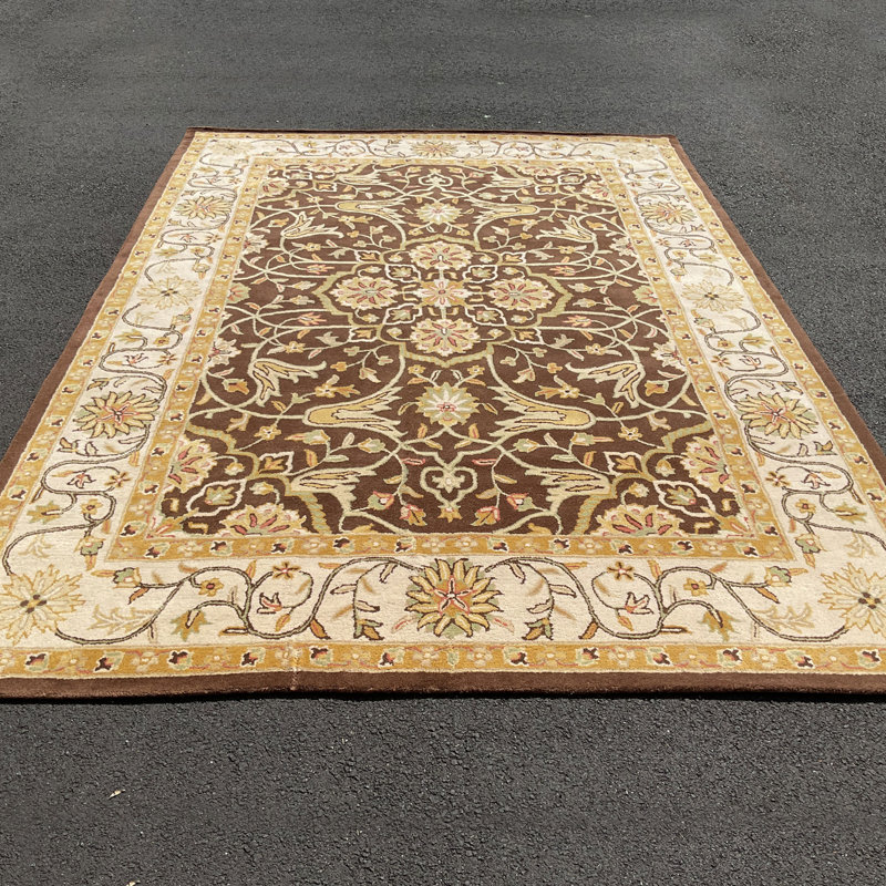 Wool Oriental Indoor Rug, Rectangle 8' x 11'