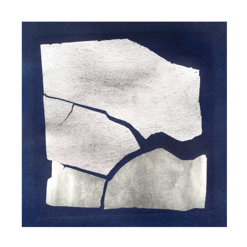 Art mural sur toile Ebern Designs Vanna Lam Cracked Ice IV, H 18 po x l 18 po