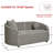 Deans 68" Boucle Upholstered Loveseat-1281240383