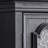 Black Solid Wood Sideboard