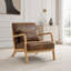 Chaise d'appoint moderne avec structure en bois-451909626-451909630