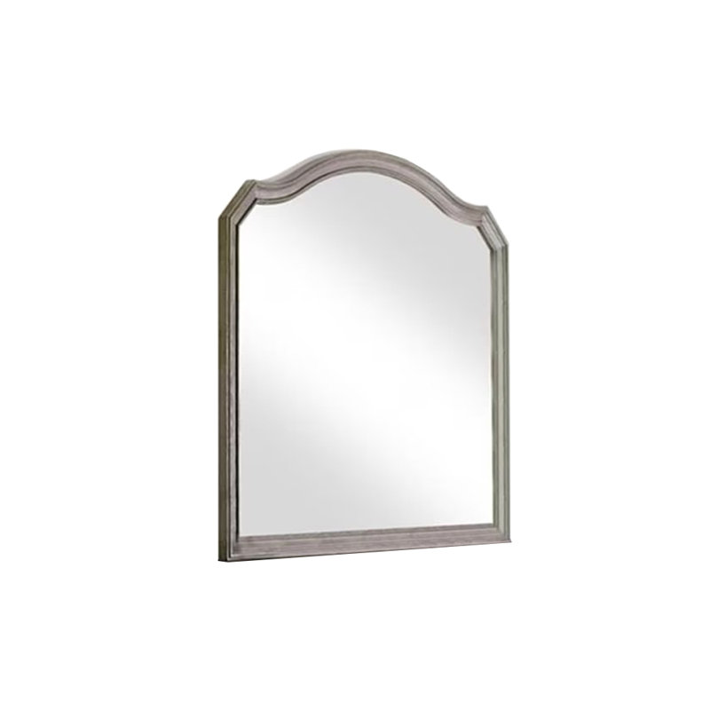 48.4"W Transitional Mirror, Rustic Natural